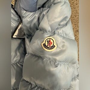 Moncler Light Blue Kids Puffer Jacket